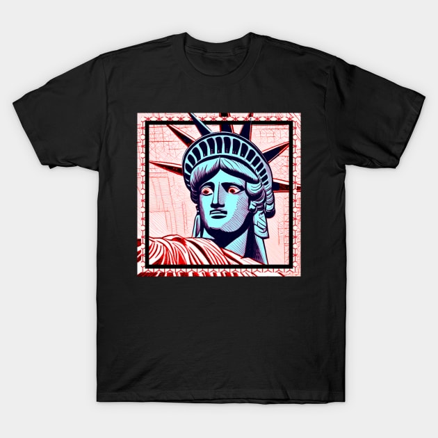 Liberty Shocked T-Shirt by L'Appel du Vide Designs by Danielle Canonico